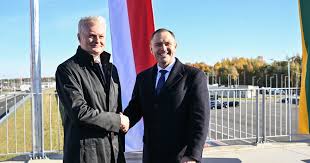 Karol Nawrocki na Litwie. "Ta droga jest czymś dużo więcej"